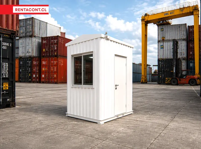 Caseta de Vigilancia 1,5 x 1,5 Mts. en arriendo — RENTACONT
